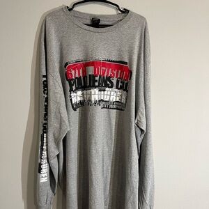 Ralph Lauren Gray Long Sleeve Polo Tee
